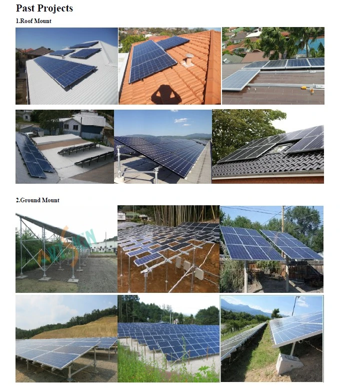 Solar Energy Panel PV System Solar Power Products Photovoltaic Mounting System on Tin/Metal Roof