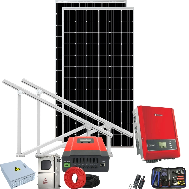 Los pequeños de 600 W y 800W 1000W Mini nevera Sistema de Ahorro de Energía Solar