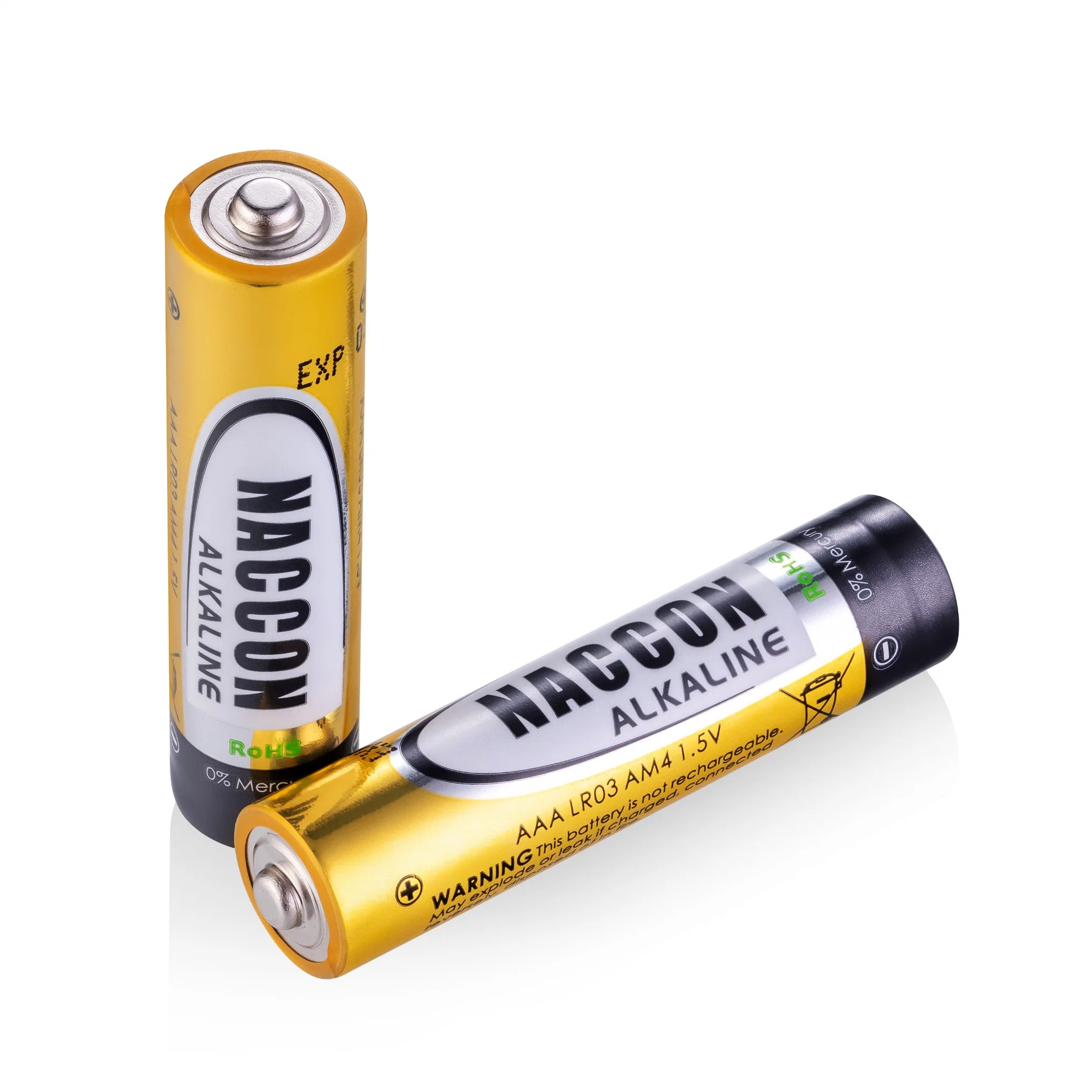 Mercury Free 1200mAh Lr03 Am4 1.5V AAA Primary Dry Battery for Remote Control