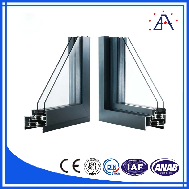 Aluminum Material for Aluminium Extrusion Profile Thermal Break Windows and Doors