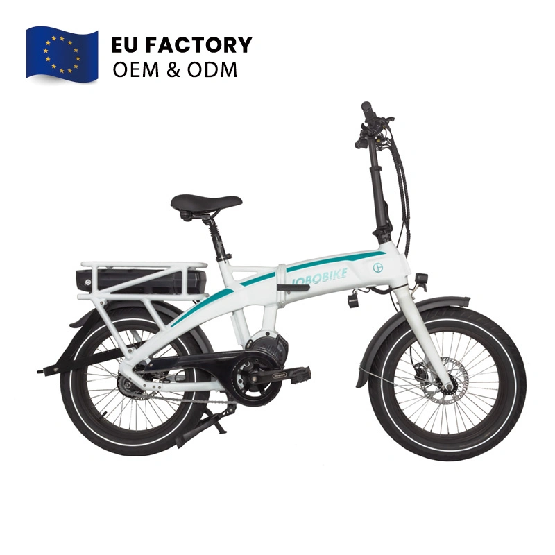 Bafang 48V 750W MID Motor Fat Tire Hybrid Folding Electric Велосипед может быть с прицепом