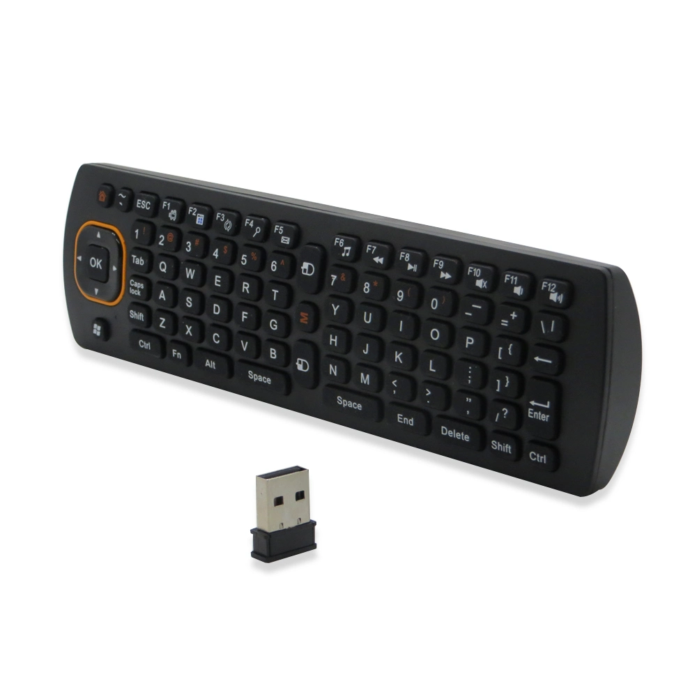 Universal de 2,4 Ghz inalámbrico RF Mini giroscopio volar Air Mouse G270 Control remoto de Android detectar movimiento Stick portátiles para juegos escritorios para TV Box