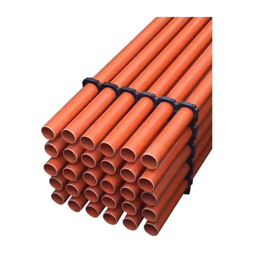 Norma ISO PVC tubos de CPVC HDPE MDPE 600mm encaixe dos tubos de alta pressão