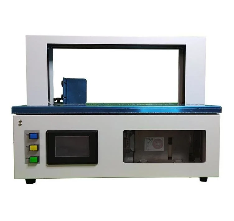 Banknote Strapping Banding Machine / Bundle Packaging Automatic Banknote Banding Machine