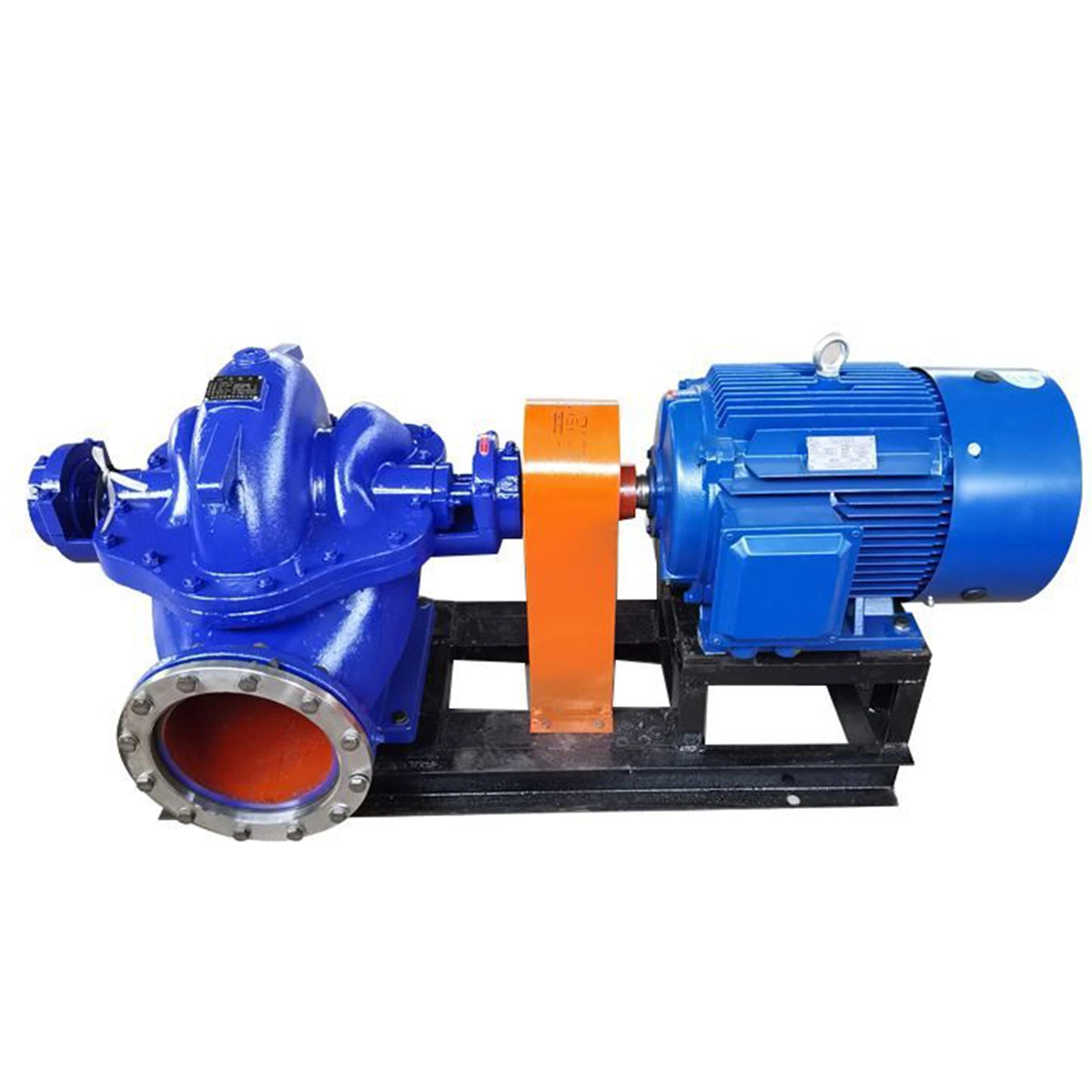 Una sola etapa horizontal doble aspiración Bronce Diesel centrífuga rotor axialmente Difusor fabricante de bombas de agua de la carcasa de división