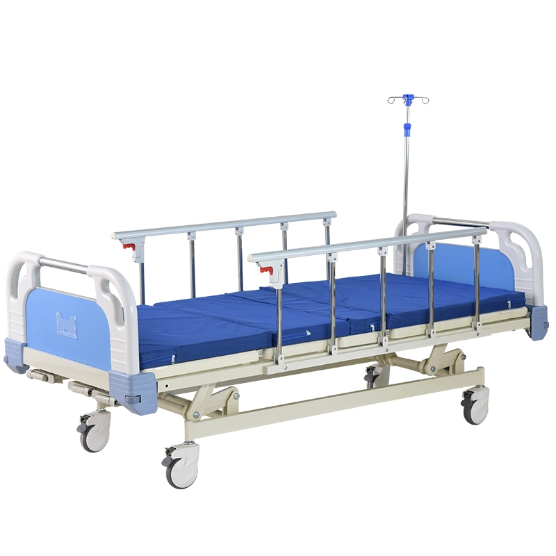 Clínica médica de alta calidad Manual de cama tres funciones cama de hospital