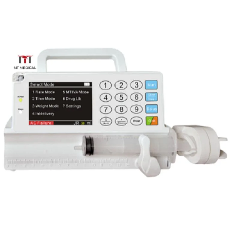 Animal Clinic Syringe Infusion Pump Dog Vet Single Channel Medical Syringe Pump