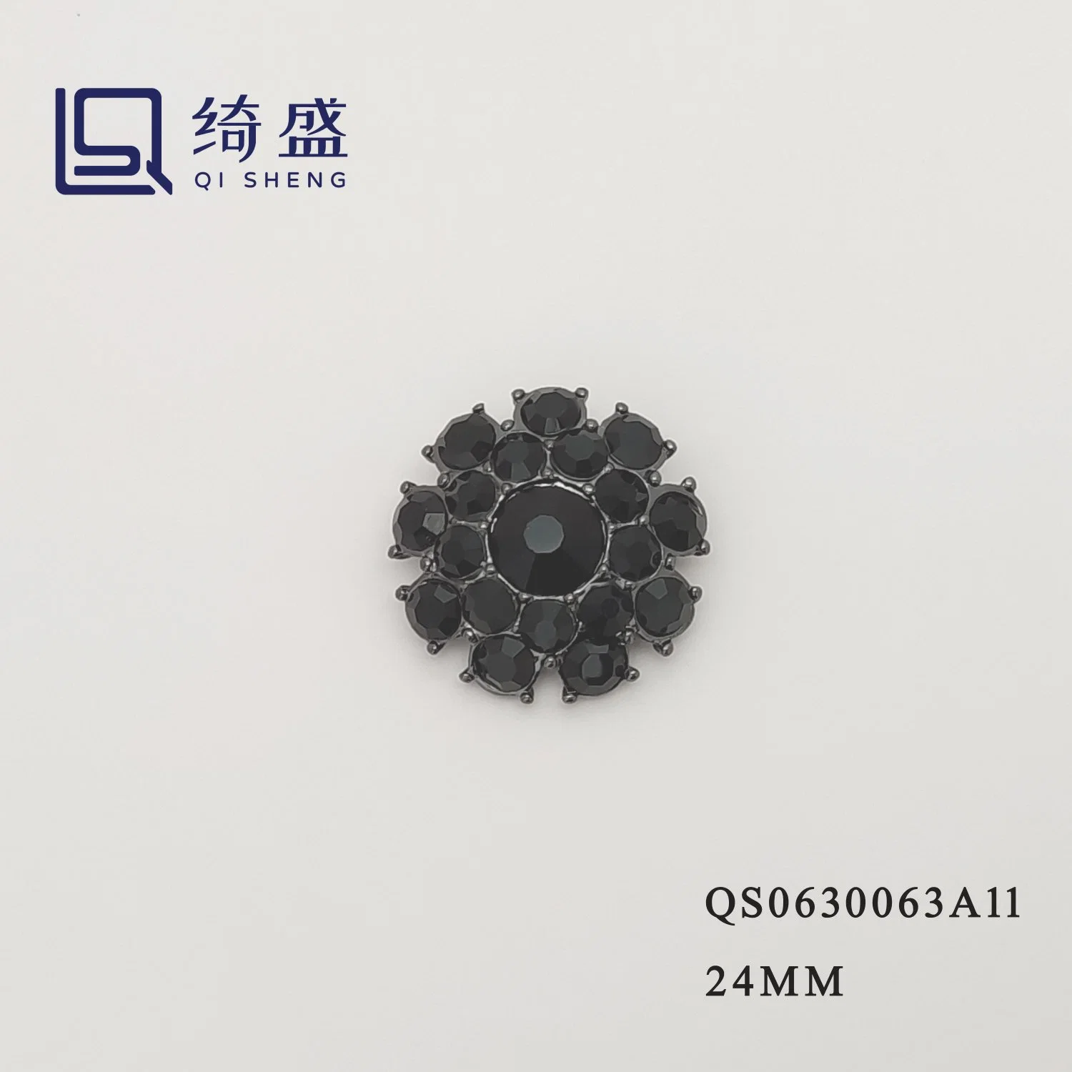 Factory Supply Fashion Design Alloy/Fancy/Metal/Shank/Rhinstone Button for Shirts/Coat/Sweater/Bags