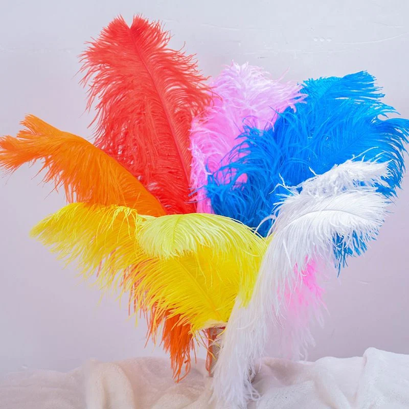 Plumas de avestruz/ Carnaval penachos de plumas de avestruz para la decoración de bodas/Party Carpa plumas