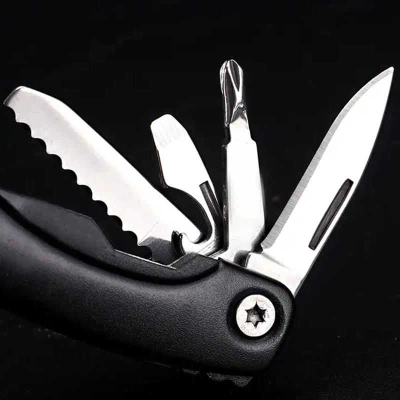 Nueva llegada Multitool alicates, Navaja multiuso Kit de pinzas, 420 acero inoxidable resistente Multi-Plier Herramienta Multi herramienta Mano pinzas