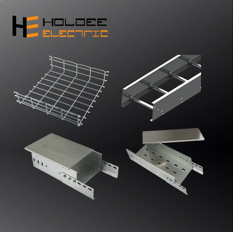 China Manufacturer Galvanized Steel Metal Perforated Slotted Cable Tray