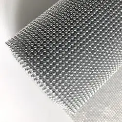 Promotion Metal Silver Beads Fabric for Clothes