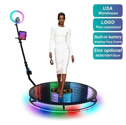 Magic Mirror 360 Selfie Booth Fill Light machine Camera iPad Accessoires vidéo gratuits selfie