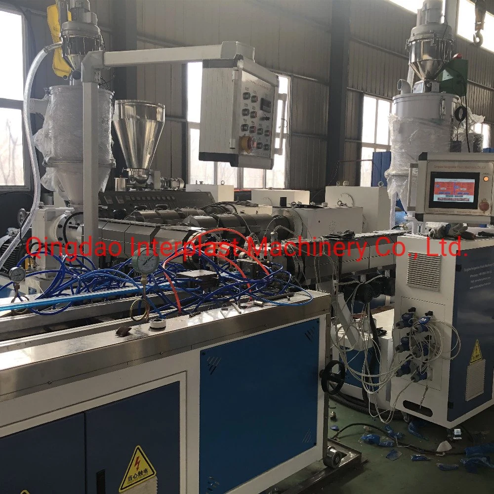 PVC Supermarket Plastic Price Card Proifle Extruder Machinery with Single Screw Extruder