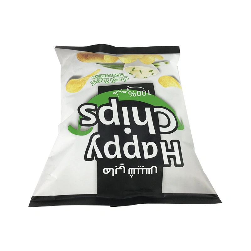 Custom Printed Wholesale/Supplier Packing 3 Side Seal Chip Snack Packaging Bags