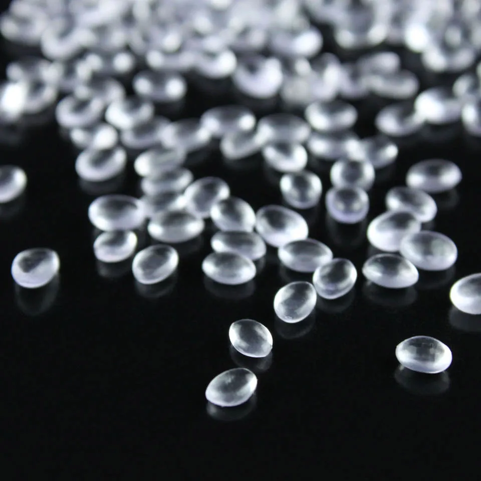 New Virgin Apparent Lucid Transparent PVC Compound Granules PVC Pellets for Clear Crystal Handbag Package Bags