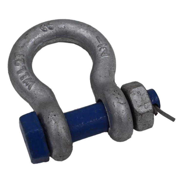 Forged Galvanized Us Safety G2130 Bow Shackle with Marine