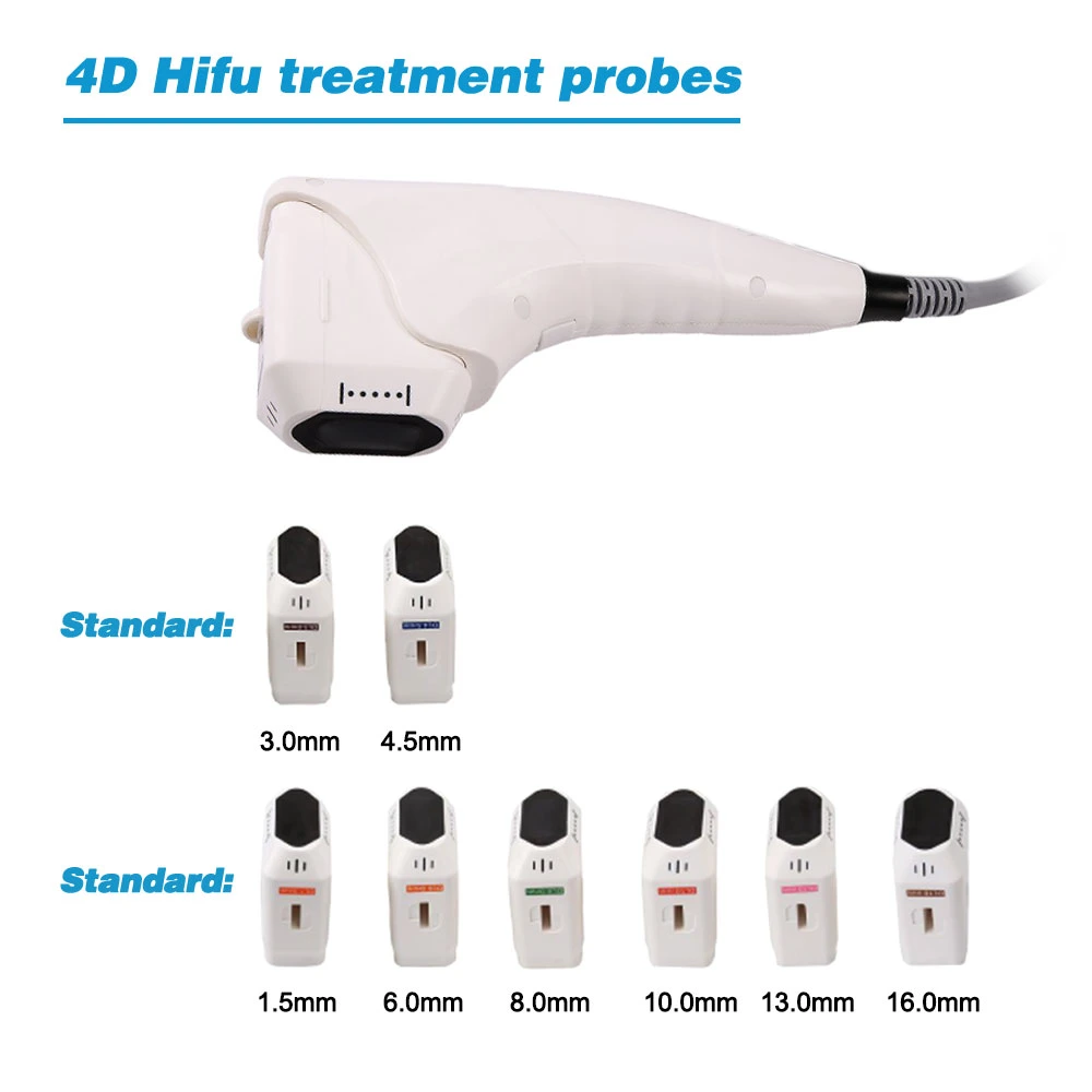 3 en 4D de 1 Lipo Sonix Hifu Hifu V-Max de adelgazamiento de la máquina de apretar la piel del cuerpo