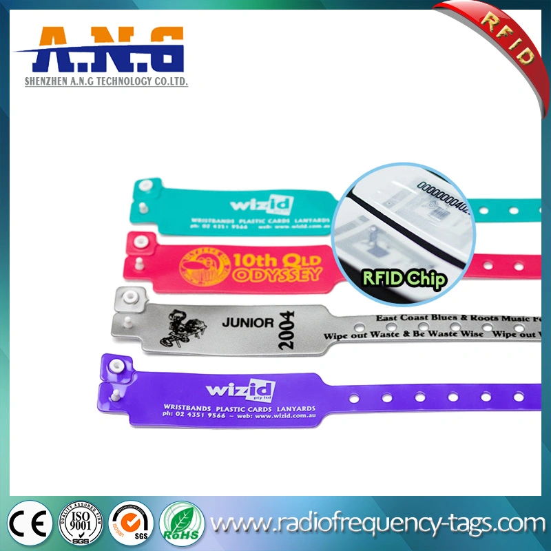 PVC RFID Hospital Medical Bracelet ID Patient