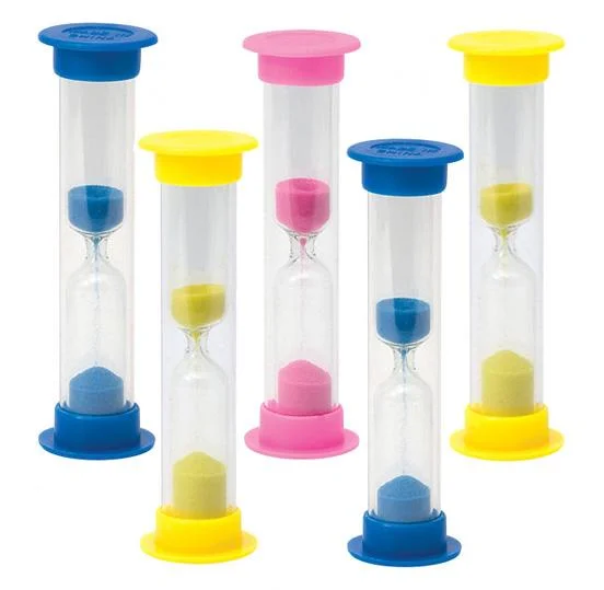 2-3 Minutes Sand Timers with Different Colors and Patterns