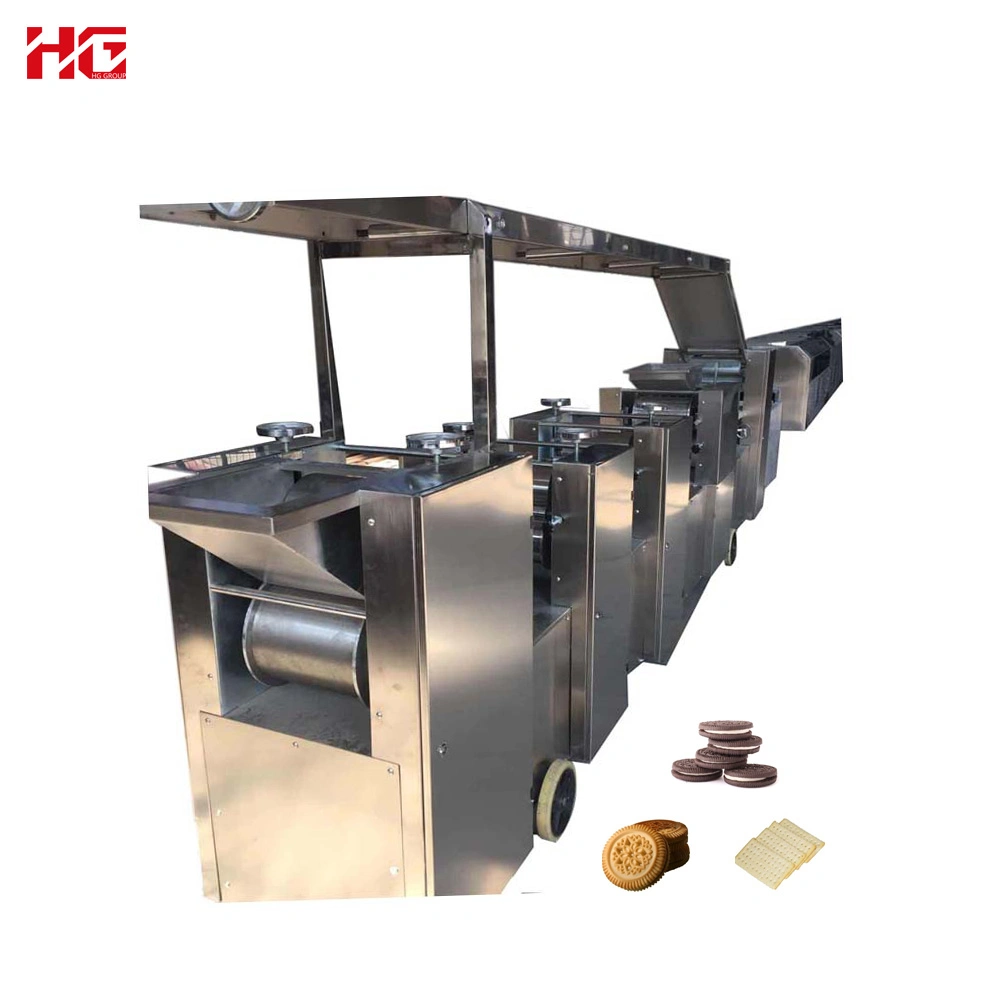 Fully Automatic Bakery Equipment Soft Hard Biscuit Soda Cracker Food Machinery Production Line