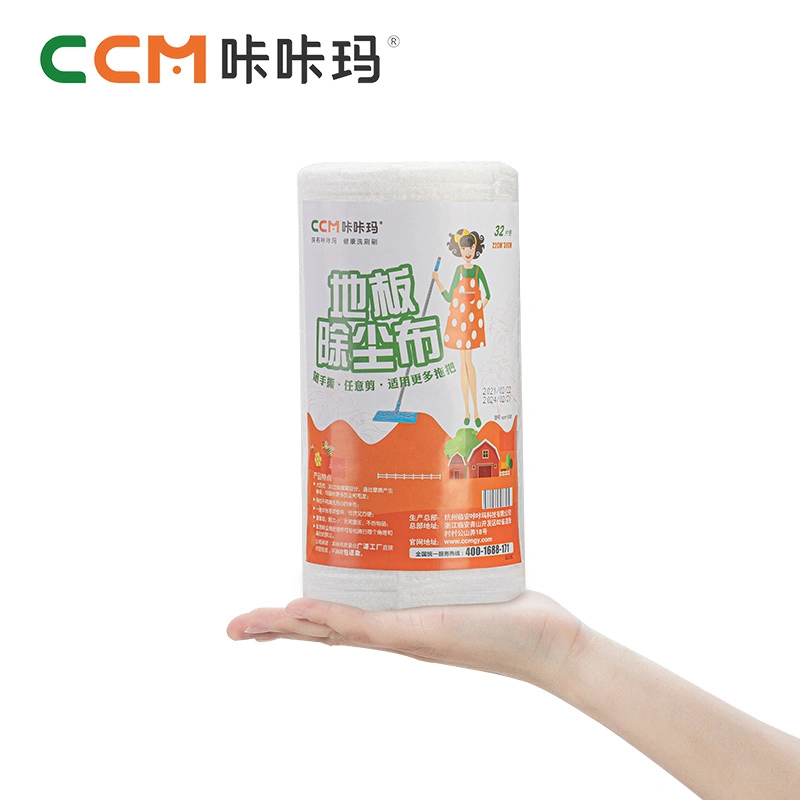 Household Disposable Spunlace Non-Woven Cleaning Floor Mop Cleaning Cloth