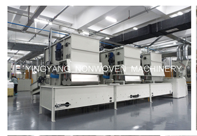 Nonwoven Chemical Bonding Polyester Wadding Nonwoven Production Line (YYL-HP)