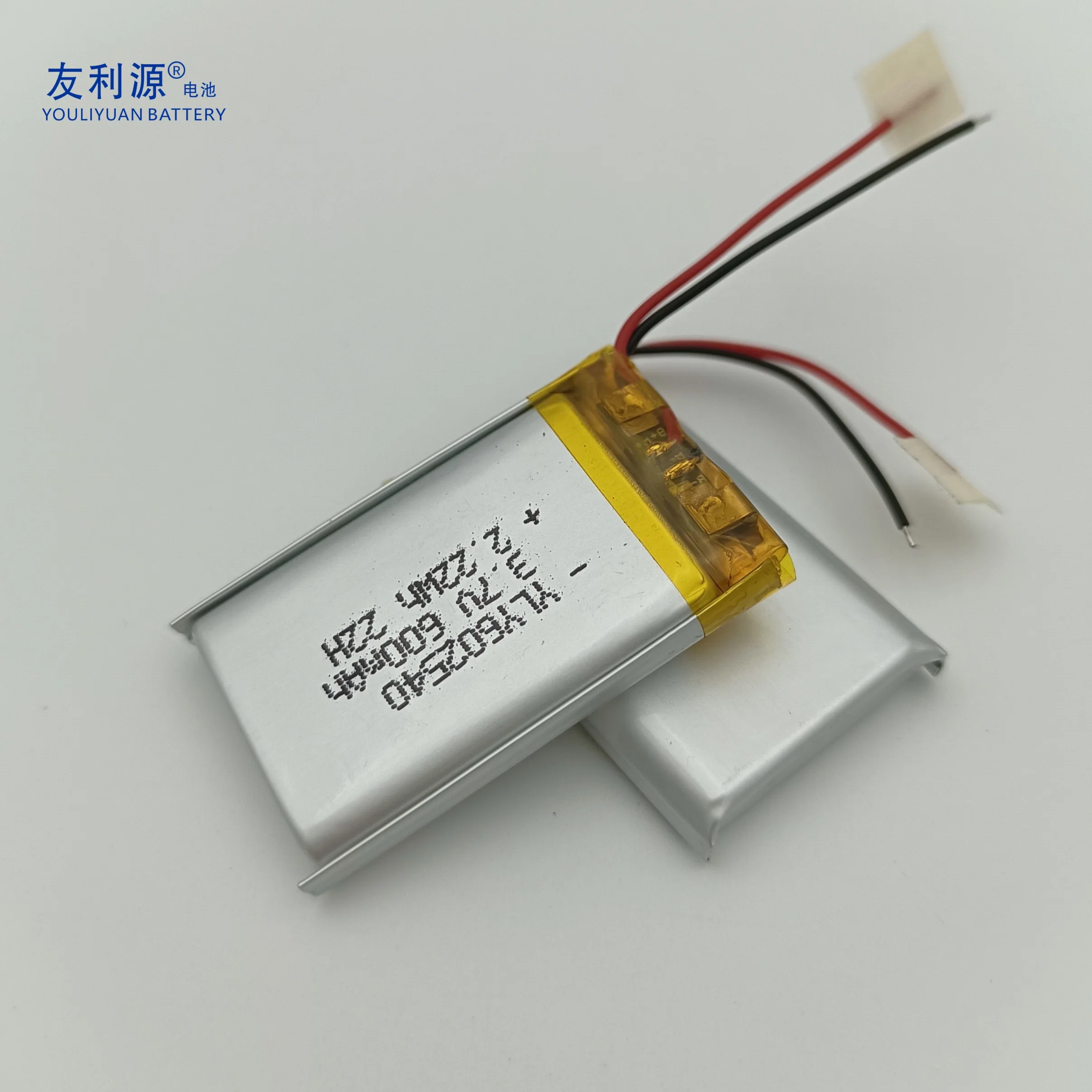 Factory Directly CB Kc 602540 Lithium Batteries Ultra Thin Small 3.7V 600mAh Li Polymer Rechargeable Lipo Battery Cell Phone Battery for Digital