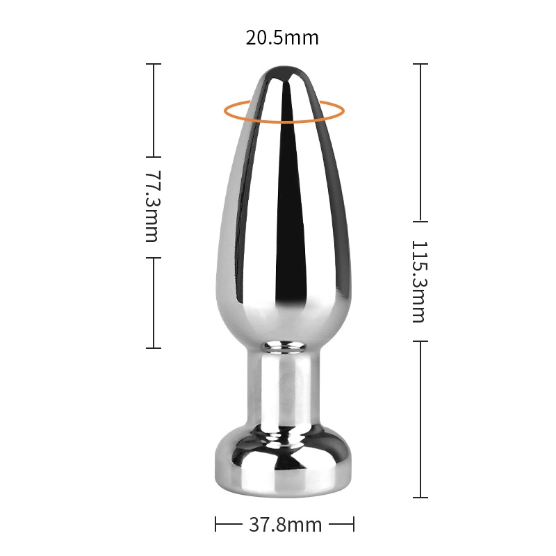 Sexbay Remote Control Metal Anal Plug Set Sex Toy Butt Plug Anal Vibrator By14-43
