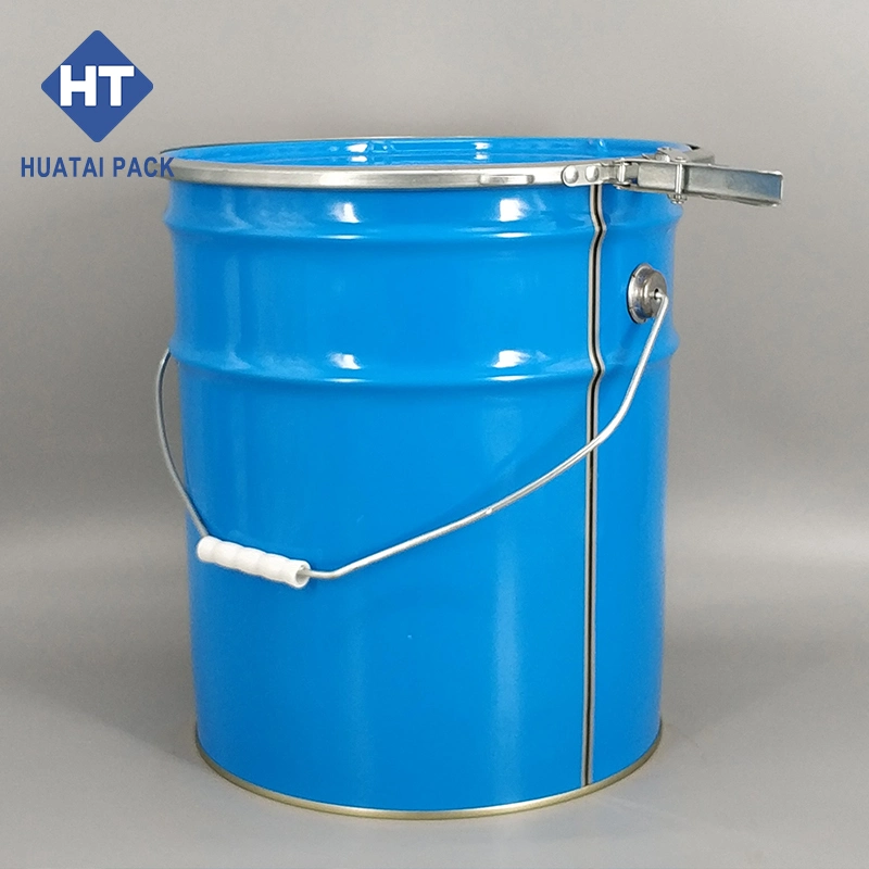 Manufacture 20 Liters Tin Can Open Head with Locking Ring Cover