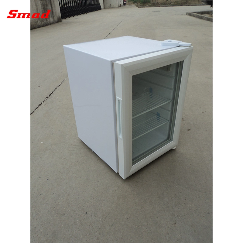 Smad 21L Cold Drink Glass Door Mini Countertop Display Cooler