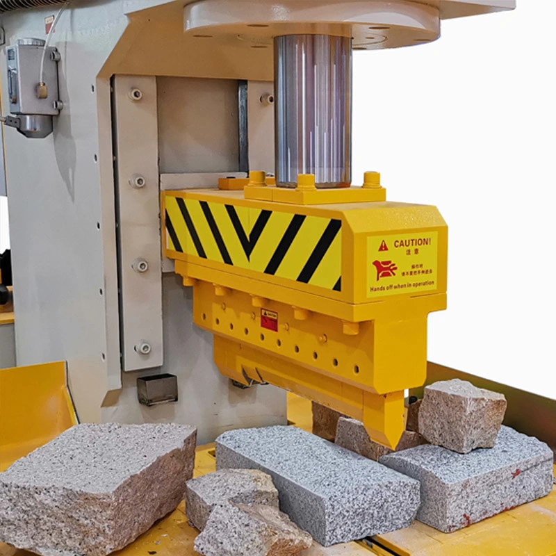 Hualong Steinmaschine Hlsy-S90h Hydraulischer Felsen Guillotine Granit Block Splitting Stone Splitter