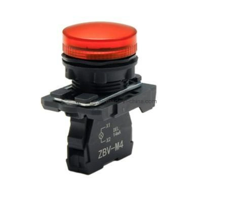 Interruptor de botón pulsador Lay5-AV63 botón, XB5 botón, 22mm interruptor de botón LED verde de plástico Lay5 indicador con Ba9s Lamp22mm interruptor de botón LED verde de plástico Lay5