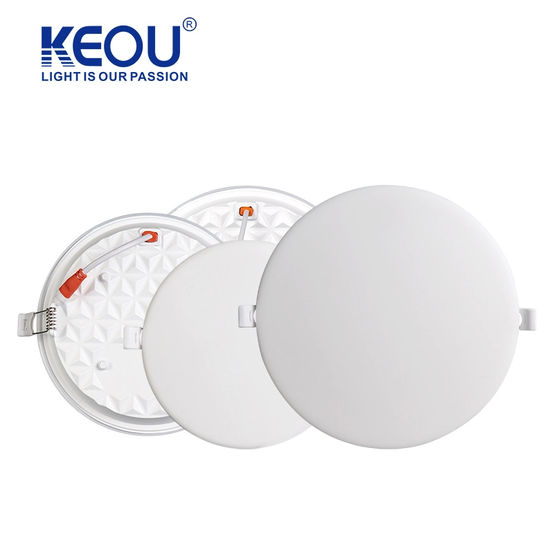 Keou Super Bright Embedded 5W 9W 12W 18W 22W 24W 36W Round Square LED Light Panel Light