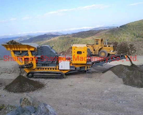 Portable Mobile Quarry/Brick Stone Crushing Equipment