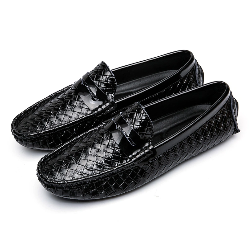 2019 China's Latest Wholesale/Supplier Large Number of Men's Woven Leather Shoes, Business Office