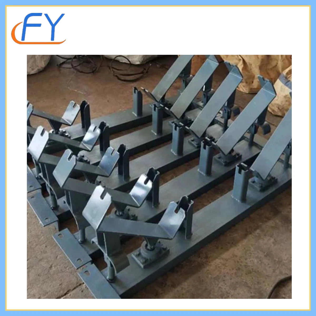 Original Factory Price Steel Conveyor Bracket Roller Idlers Support Frame