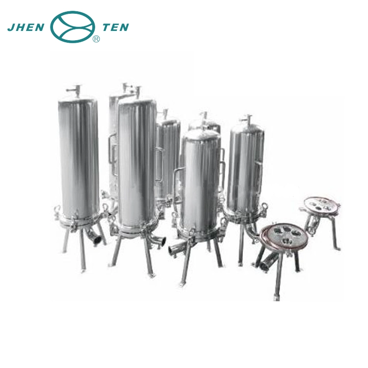 Mirror Polished Stainless Steel Sanitary Cartridge Filter Housing