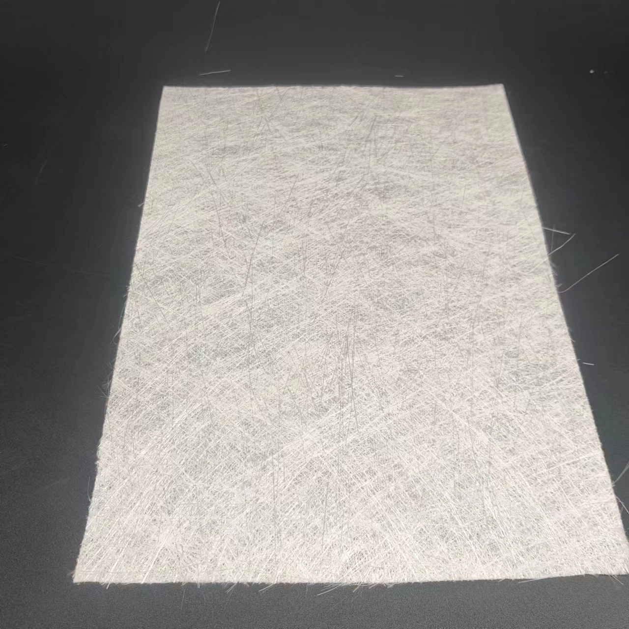 Mat de fibres de verre hachées pour les produits en PRF