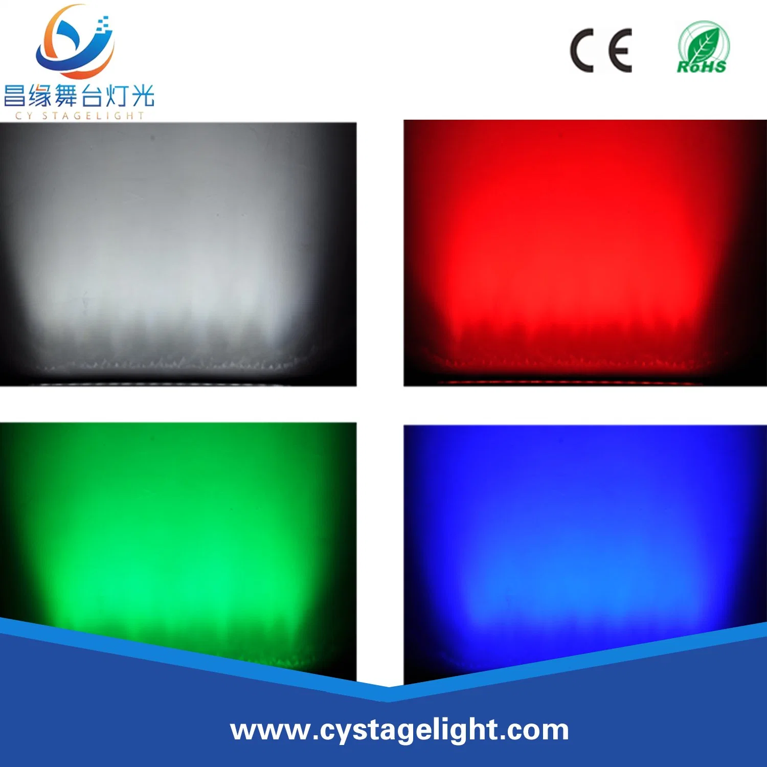 12*3W/5W LED Wall Washer Beam Light with Linear Flashing Effect