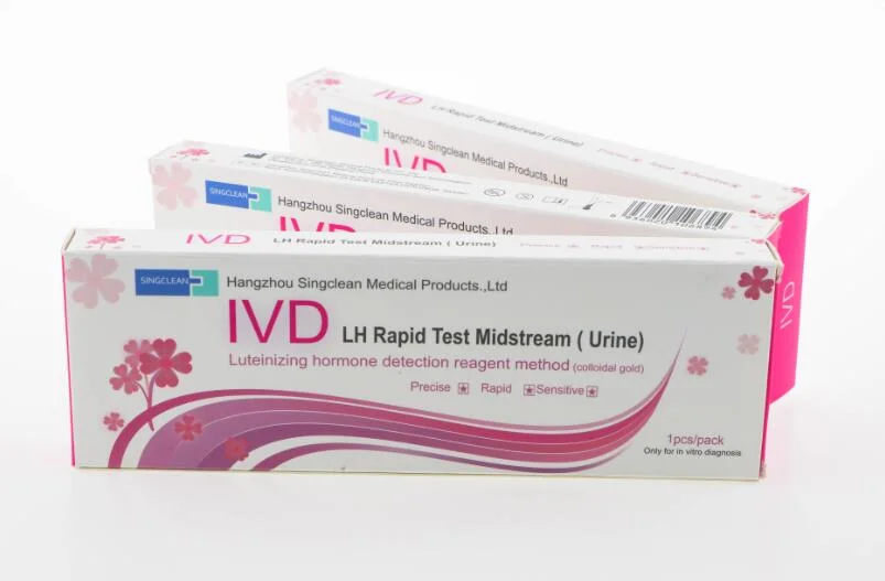 Lh Ovulation Medical Diagnostic Test Kits with CE by Urine