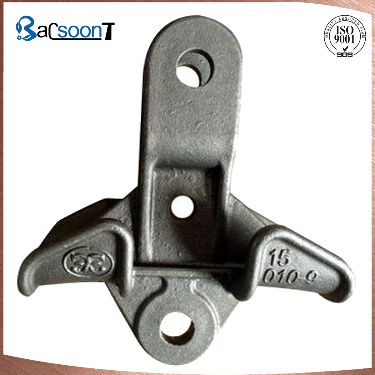 Stainless Steel/Carbon Steel/Steel Lost Wax Casting Precision Casting Steel Nut/Bracket/House/Connector/Steel Casting Part/Steel Casting for Railway