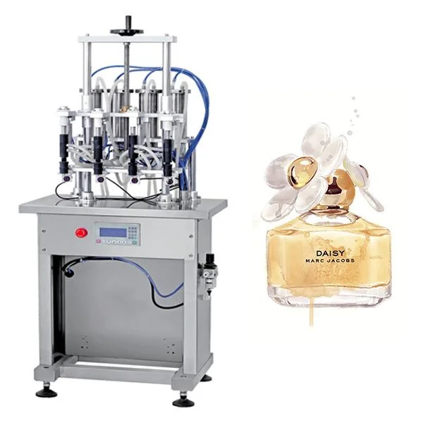 China Made Semi-Automatic Essential Oil Perfume Toner Enzyme Original Liquid Gel Water Potion Make-up Filling Machine Factory