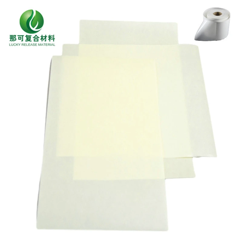 ورق الطباعة على ورق الطباعة على ورق الطباعة بالتجزئة من طراز PE Coating Silicone Release Glassine Paper for Label