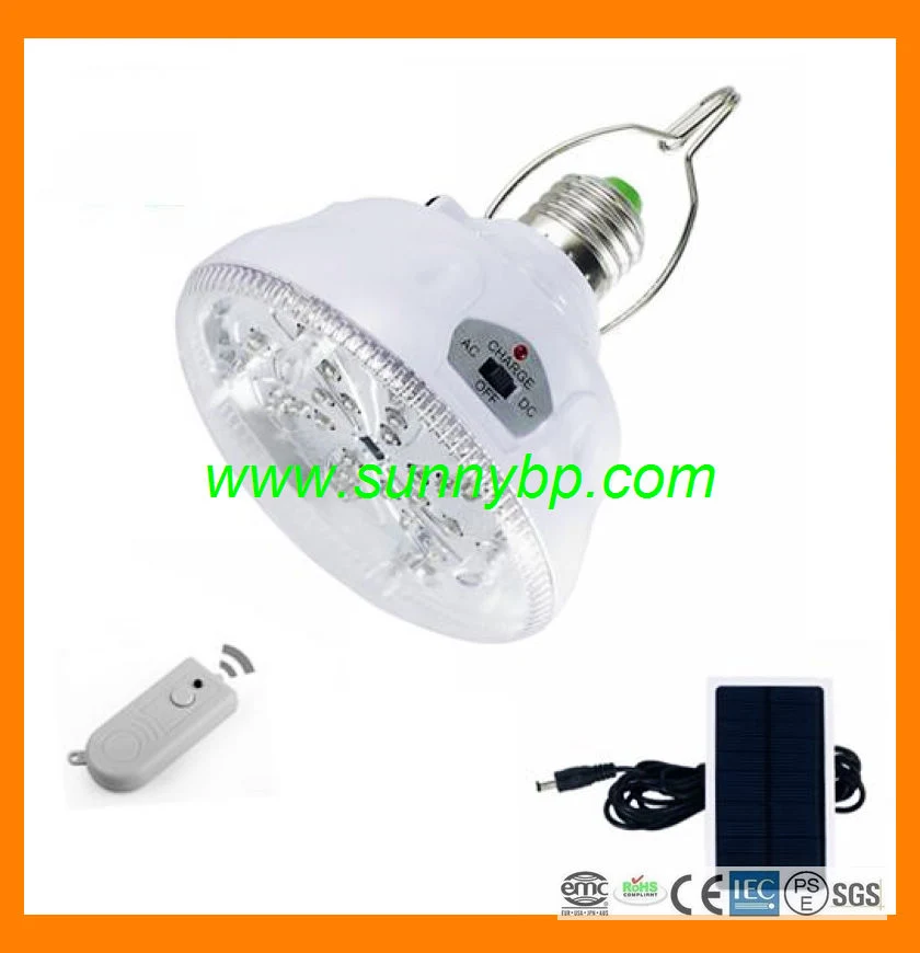 3W Solar Cell Energy Bulb for Home Lighting