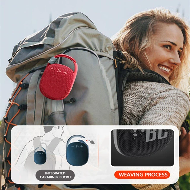 OEM Professional Outdoor Sports Minij Bl Clip4 Speaker Portable Built-in Battery Waterproof and Dustproof Jb L Speaker
