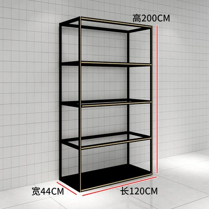 Clothing Store Furniture Metal Rack Clothes Display Table Stand