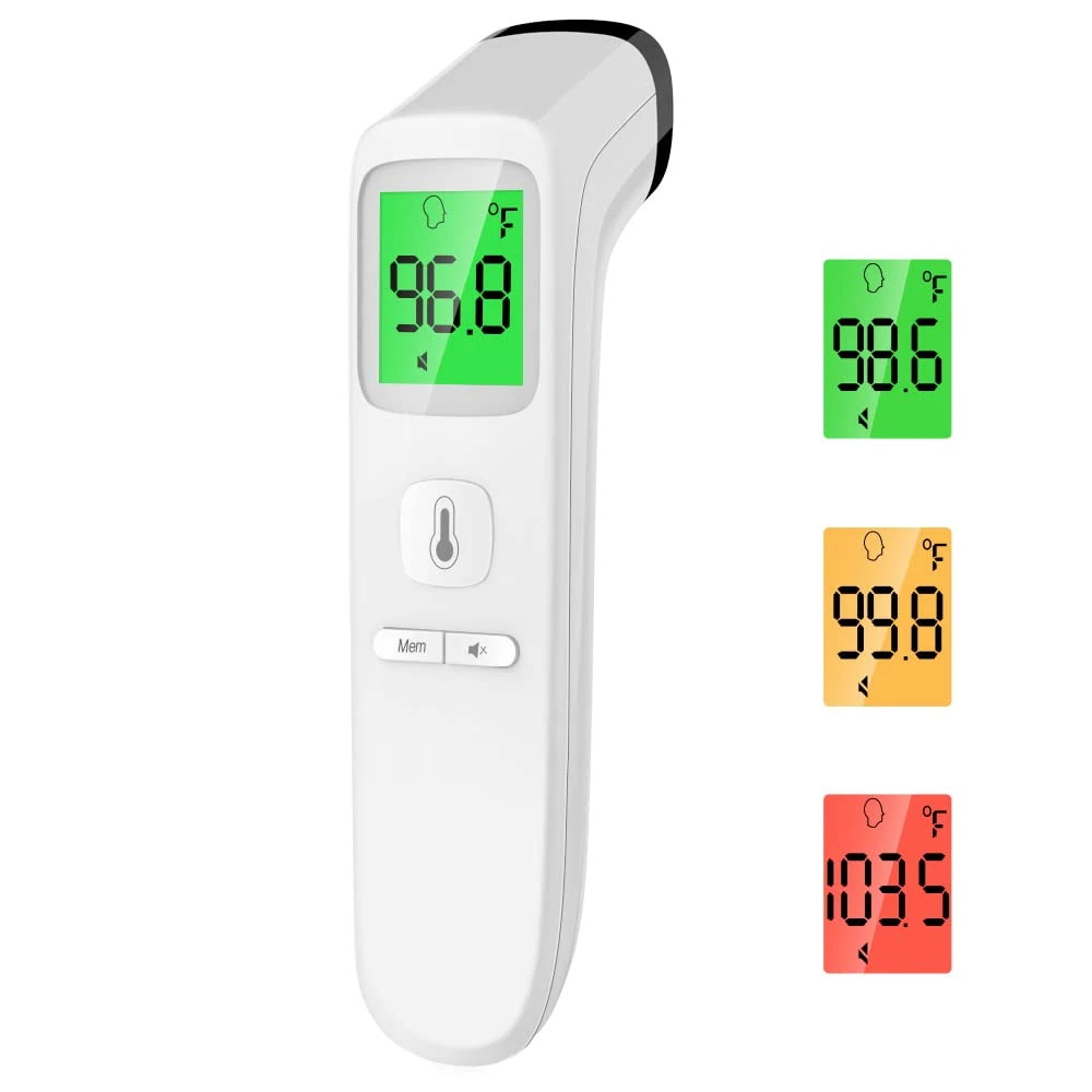 Price Infrared Digital Printing Machine Liquid Red Bebe CE RoHS FC Factory Termometer Bluetooth Security Protection Forehead Medical Product Thermometer