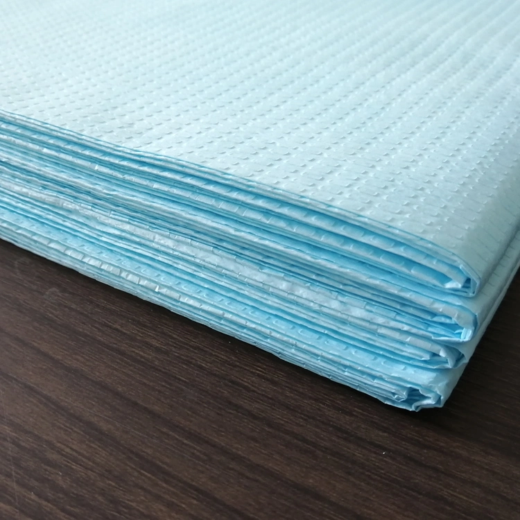 Hygienic Waterproof Paper PE Coated Disposable Hospital Bed Sheets