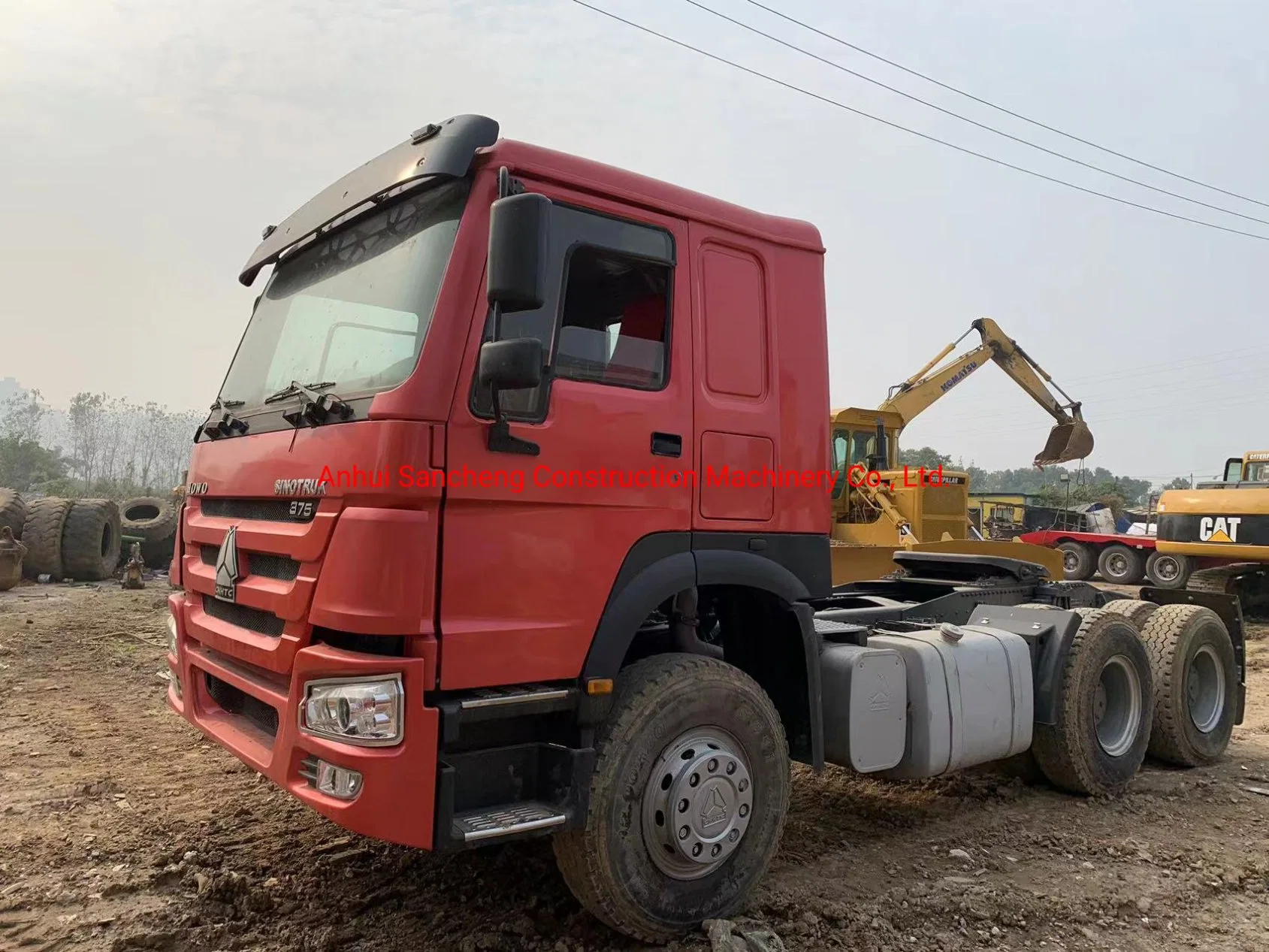 China Used Sinotruk HOWO Dump Truck 10 Wheels Tractor Head